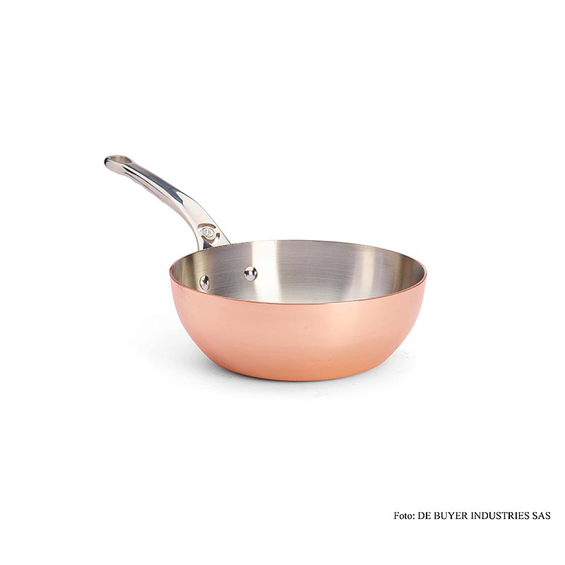 deACQUIRENTE Sauteuse a induzione Prima Matera, conica, rame - acciaio inox, Ø 20 cm - 1 pezzo - Cartone