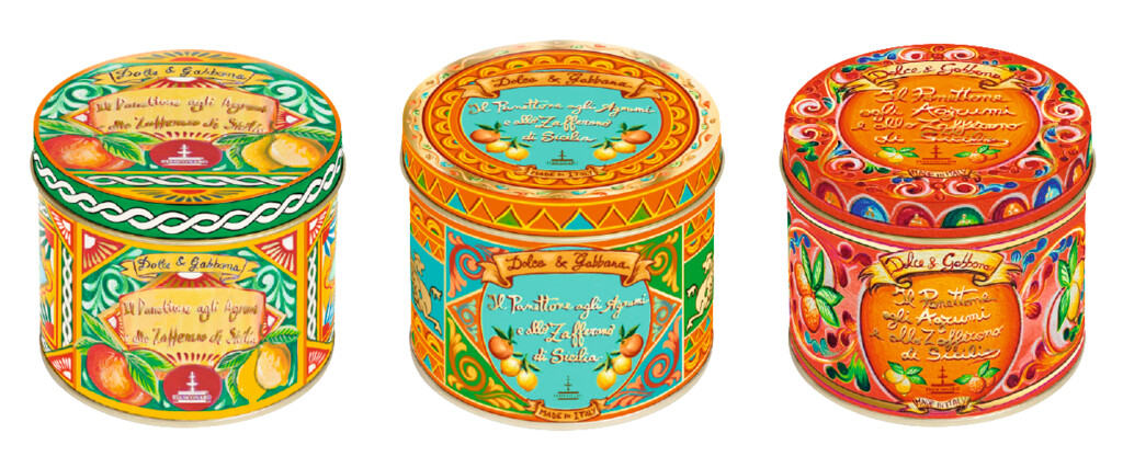 Panettone agli agrumi DundG, kue ragi dengan kulit lemon dan manisan kulit jeruk, Fiasconaro - 100 gram - Bagian