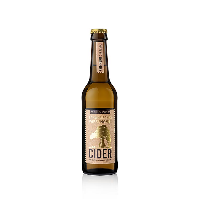 Jorg Geiger Svab Cider Alma es Korte, felszaraz, 3,5% vol, bio - 330 ml - Uveg