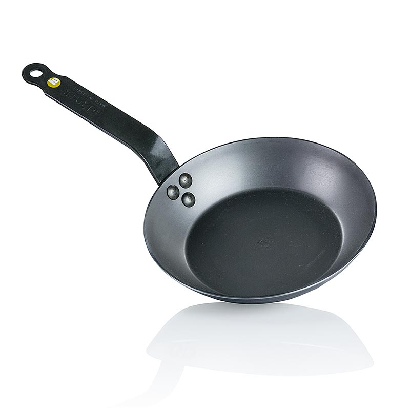 deBUYER Mineral B element iron pan Lyonnaise, Ø 20cm, 3.3cm high - 1 pc - carton