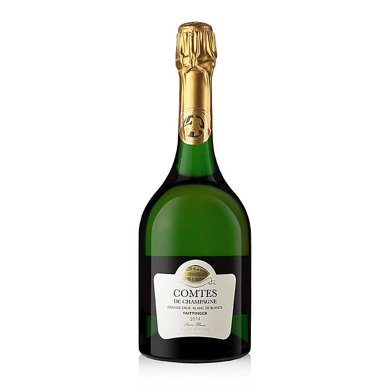 Taittinger 2014 Comtes de Champagne, Blanc de Blancs, Brut, % vol. Prestigieux - 750 ml - Bouteille