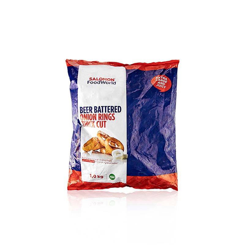 OElfriterte loekringer (tykke snitt) - 1 kg - bag