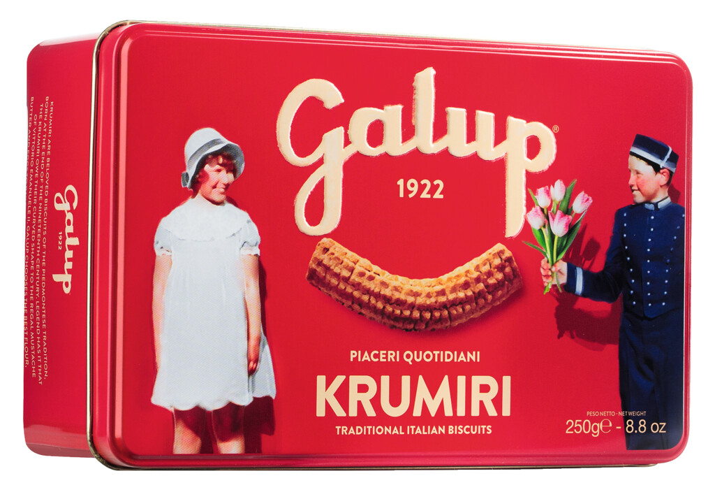 Krumiri Classici, teneke, Krumiri, Piyemonte kurabiyesi, Galup - 250 gr - olabilmek Krumiri Classici, teneke, Krumiri, Piyemonte kurabiyesi, Galup - 250 gr - olabilmek