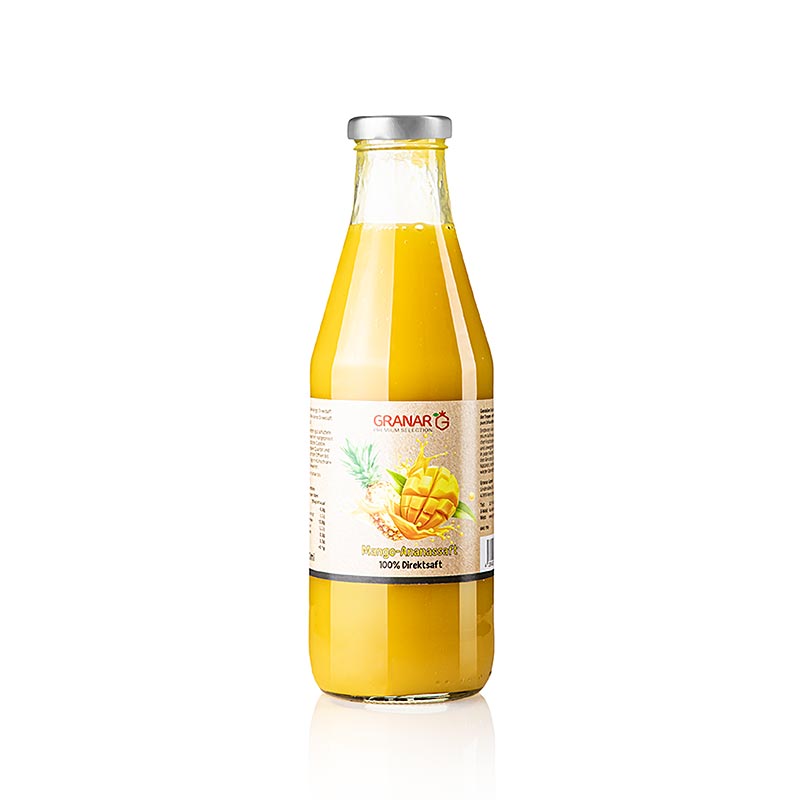 Jus direct mangue - ananas, Granar - 750 ml - Bouteille
