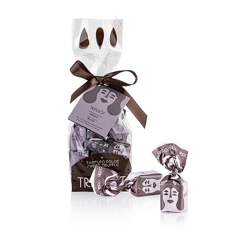 Szarvasgombas praline a Tartuflanghe Tartufo Dolce di Alba NERO-tol a 14g - 200 g - taska