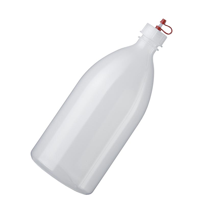 Plastvaskeflaske med dråberflaske / hætte, 1000 ml - 1 stk - løs