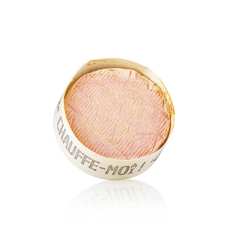 Oven-baked cheese Chauffe - moi Piment d`Espelette, raw milk soft cheese - 250 g - wooden box