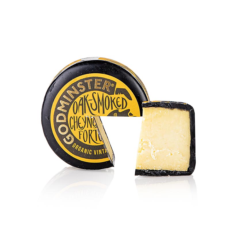 Rokt Cheyneys Fortune - rokt cheddar, hardost, Godminster, ekologisk - 200 g - Papper