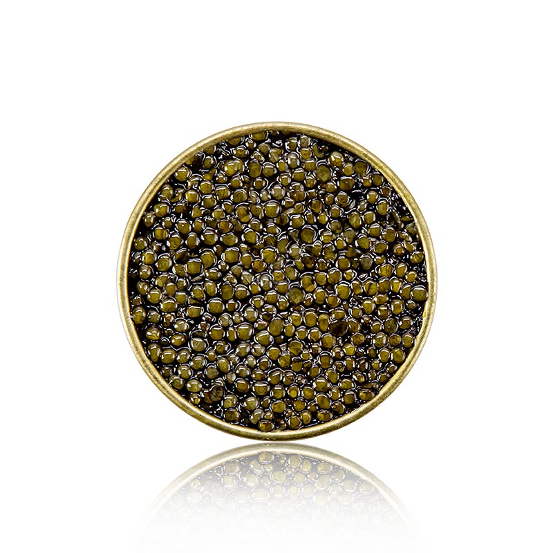 Selecao de caviar Ossetra (Acipenser gueldenstaedtii) - 125g - pode