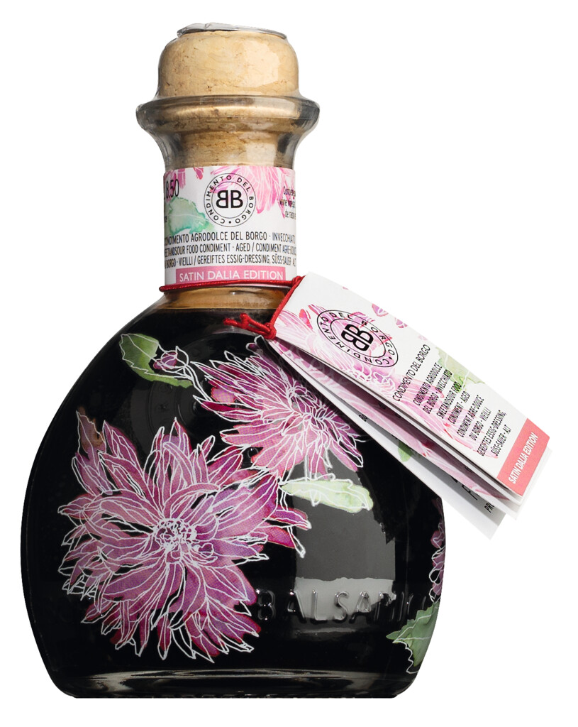 Condimento del Borgo Satin, balsamic vinegar dressing, aged in fine wooden barrels, Il Borgo del Balsamico - 250 ml - bottle