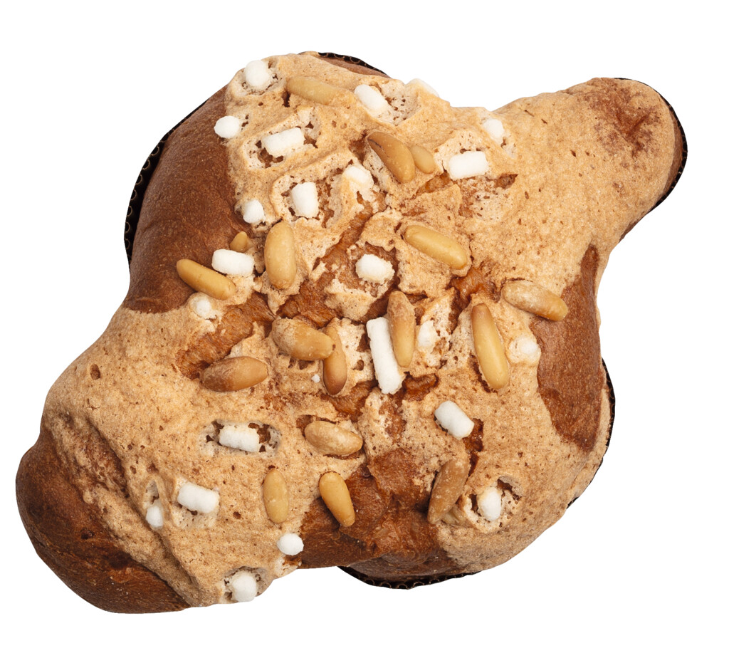 Colombina Limone e Pinoli, Colomba med citron og pinjekerner, Fiasconaro - 100 g - Stykke