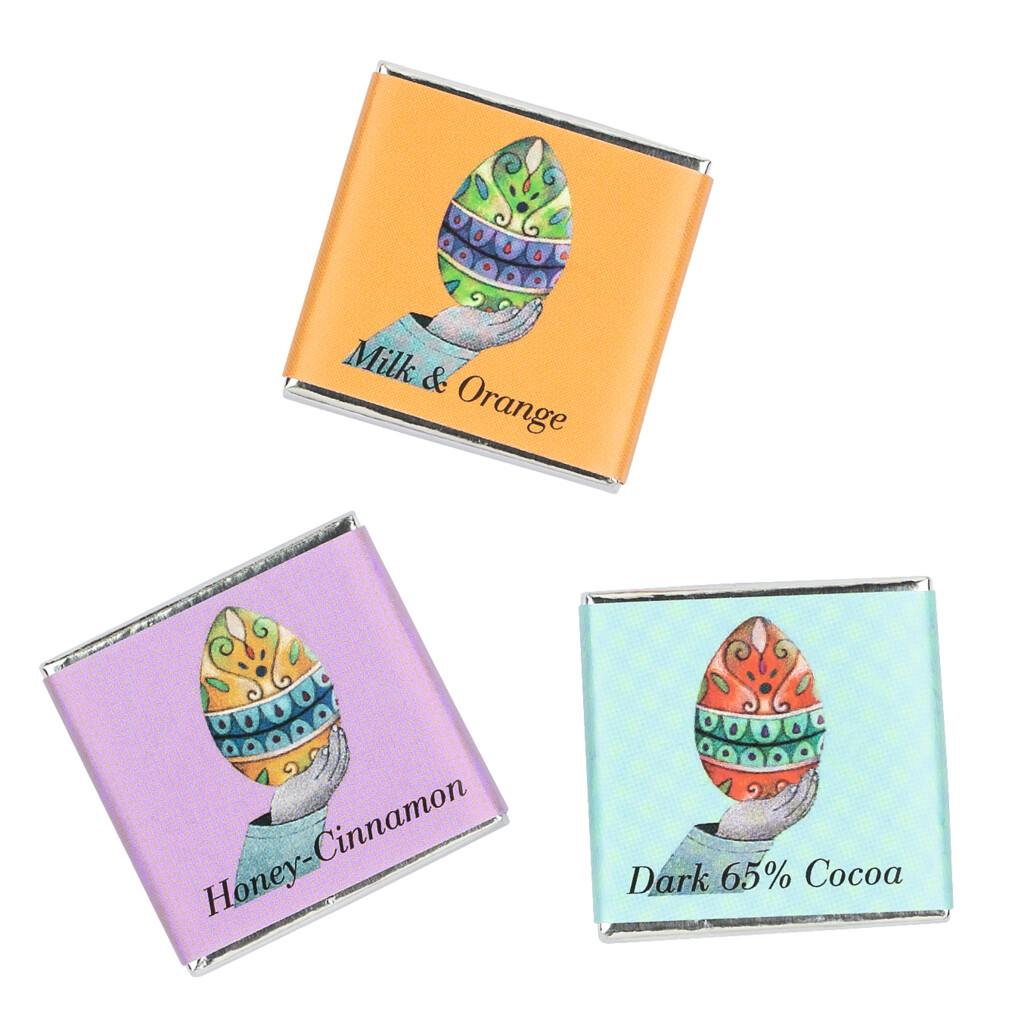 Easter Chocolate Assortment, Organic, Flavored Chocolate Mix, Organic - 110 g - pack