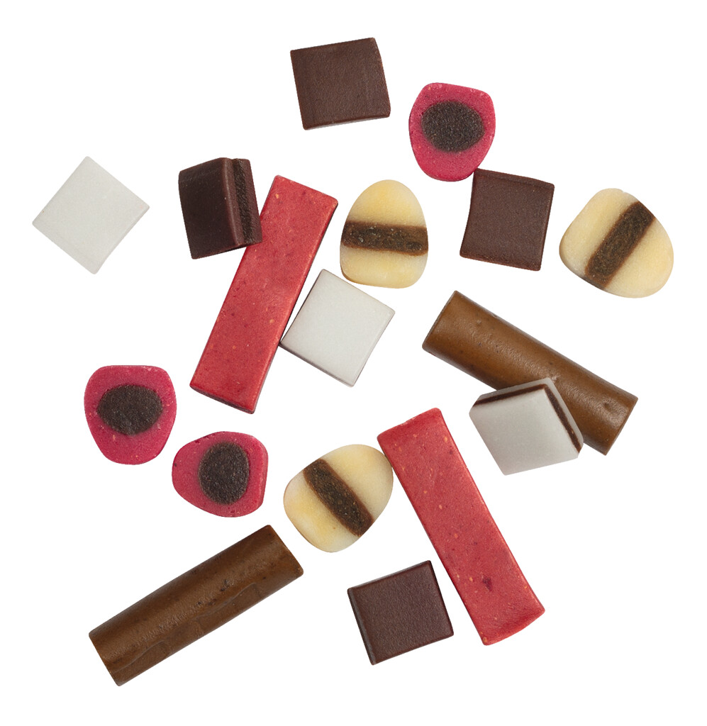 Easter egg, licorice confectionery mix in an Easter egg, Hattesens confectionery factory - 175 g - Piece