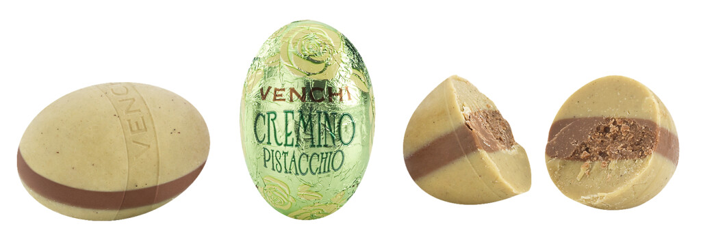 Cremino Pistachio mini aeg, mini paskeaeg, Cremino Pistachio, Venchi - 1.000 g - kg