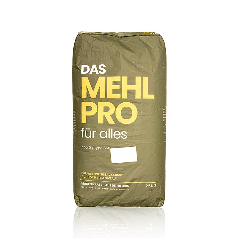 DAS MEHL PRO, Type 0 / Type 550, Wheat flour for everything, Germany - 25 kg - bag