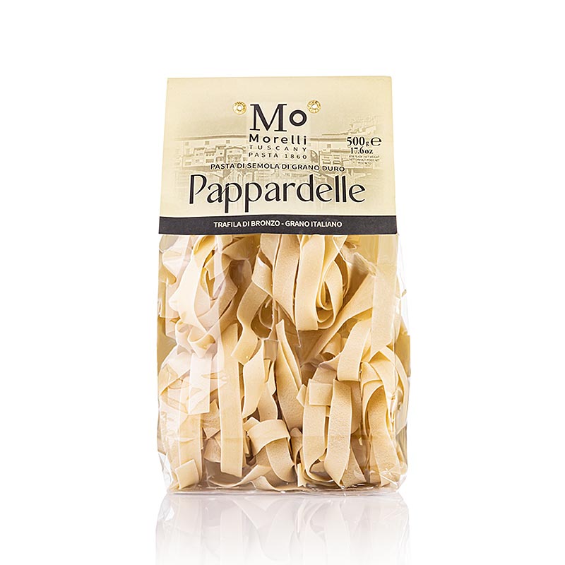 Makarona Pappardelle (e bere nga bollgur gruri i forte), Morelli 1860 - 500 g - cante