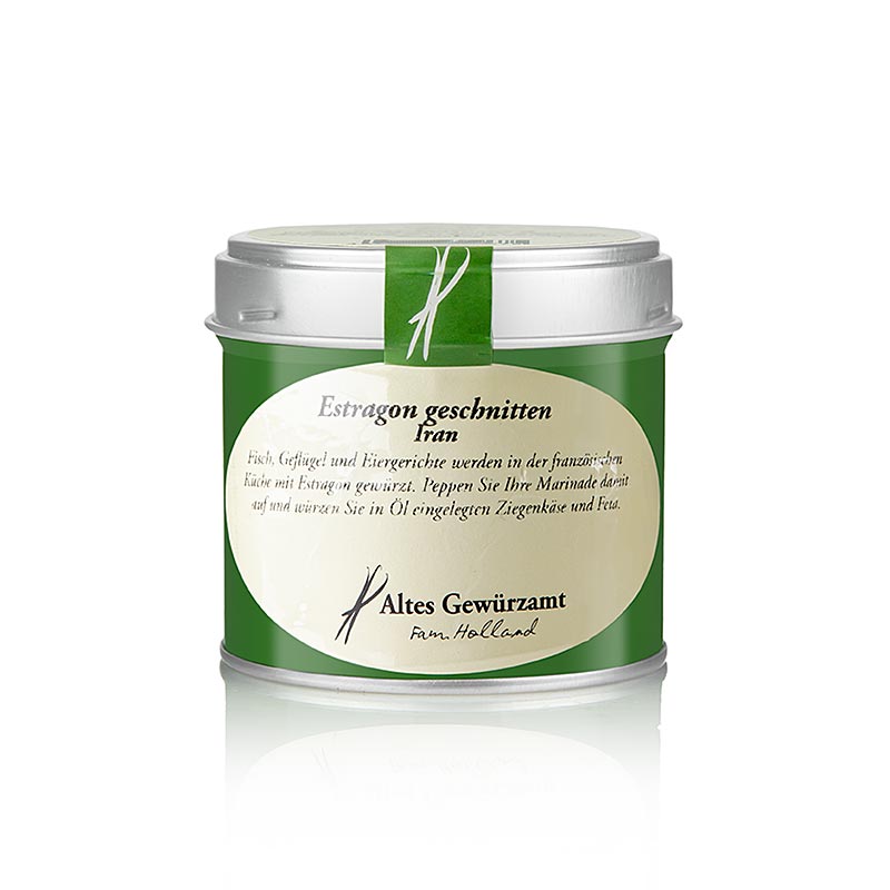 Daun tarragon kering yang dipotong, Iran, Pejabat Rempah Lama - 20 g - boleh