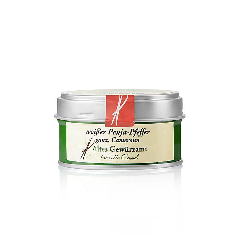 Cale biale ziarna pieprzu Penja, Kamerun, Old Spice Office - 45 gramow - Moc