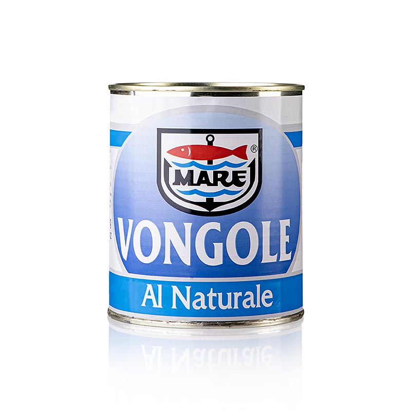 Vongole Muscheln (Venusmuscheln), natur, Mare - 800 g - Dose
