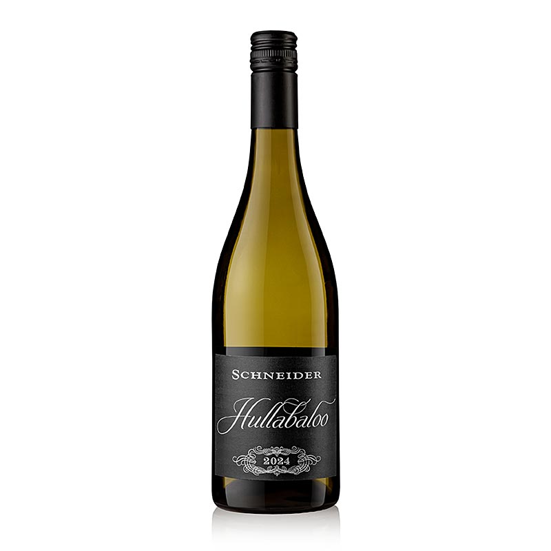 2024 Hullabaloo White Wine Cuvee QW, seco, 13% vol., Schneider, vegano - 750 ml - Botella