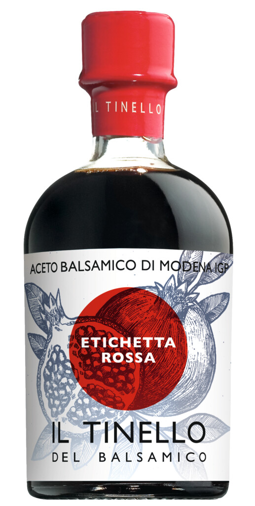 Aceto Balsamico di Modena IGP Il Tinello, rosso, Balsamessig, gereift, Il Borgo del Balsamico - 250 ml - Flasche