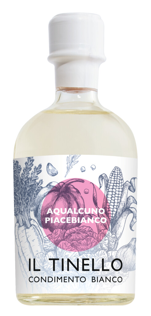 Condimento bianco Il Tinello, hvid eddikedressing, Il Borgo del Balsamico - 250 ml - Flaske