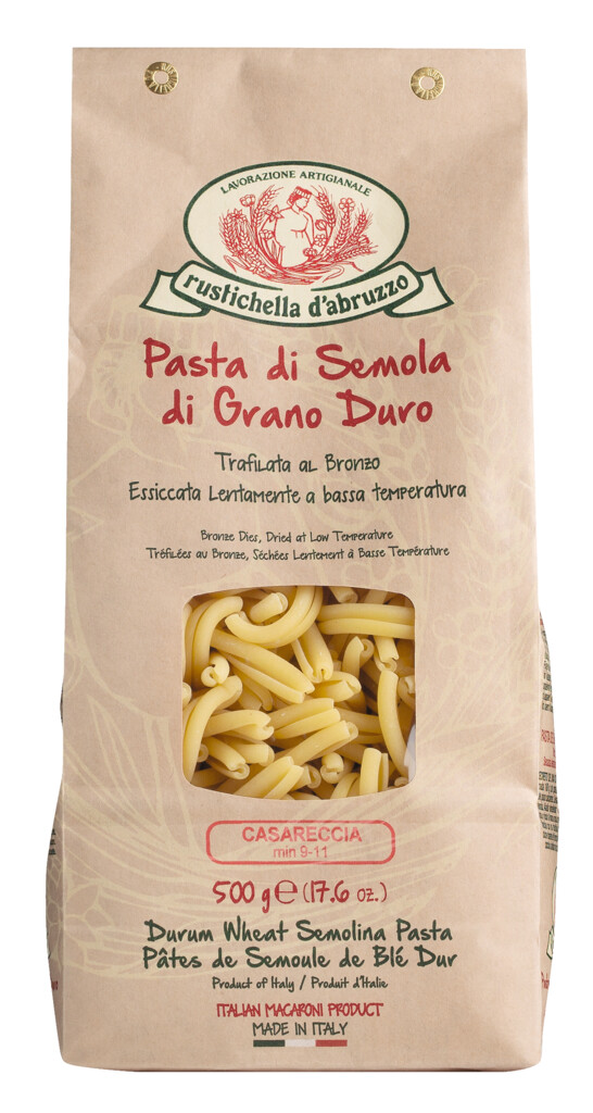 Casareccia, pasta di semola di grano duro, Rustichella - 500 grammi - pacchetto