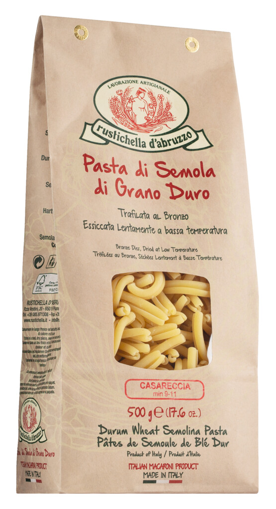 Casareccia, tjestenina od durum psenice, rustichela - 500 grama - paket Casareccia, tjestenina od durum psenice, rustichela - 500 grama - paket