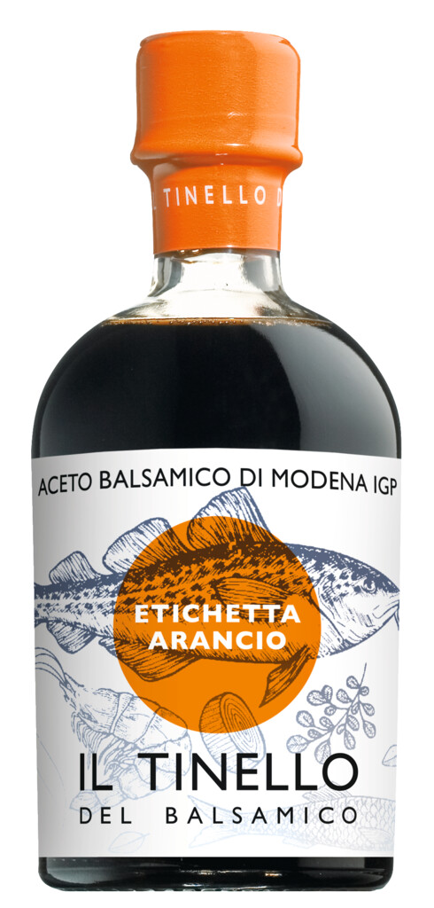 Aceto Balsamico di Modena IGP Il Tinello, arancio, balzamikovy ocet, vyzraly, Il Borgo del Balsamico - 250 ml - Lahev