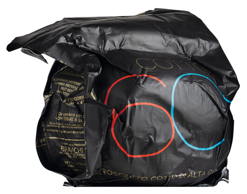 Mezzo prsuta cotto 60, kuvana svinjska sunka, Branchi - cca. 3 kg - Komad