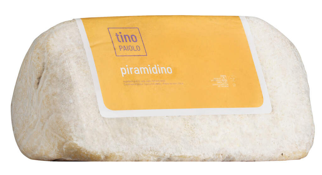 Piramidino, polotvrdy syr vyrobeny z kravskeho mlieka, od Tina Paiola - priblizne 3 kg - Kus