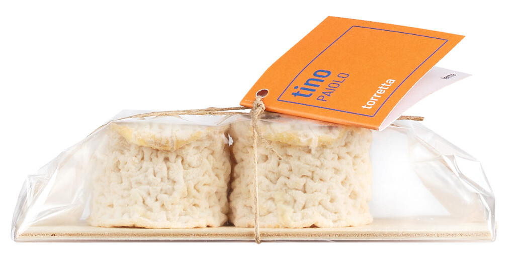 Torretta di capra, myk ost laget av geitemelk, Tino Paiolo - 2 x ca. 100 g - Stykke