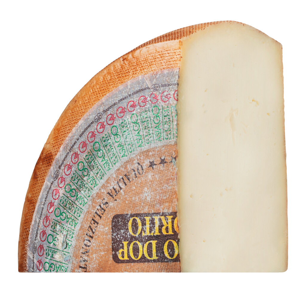 Asiago DOP, polutvrdi sir od kravljeg mlijeka, mladi, Guffanti - cca. 2,5 kg - Komad