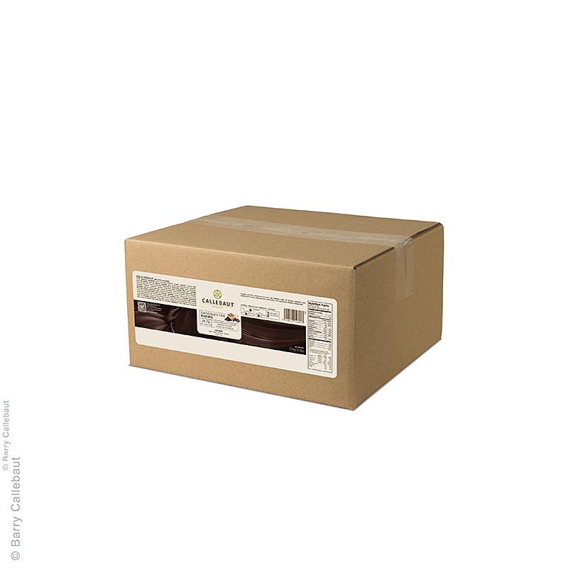 Chunks - Bitterschokolade, backfeste Schokoladenstücke, Callebaut - 1 kg - Beutel