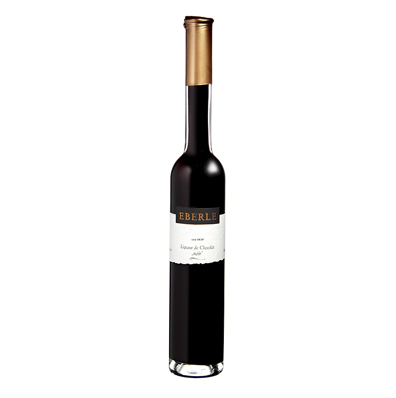 Chocolat noir, chocolate liqueur, dark, Eberle, 17% vol. - 350 ml - bottle