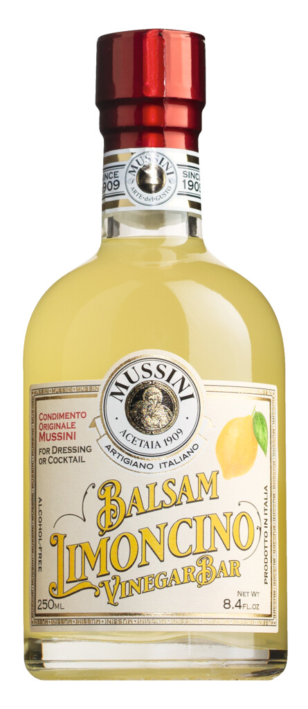 Balsam Limoncino, Balsamessig - Dressing, Mussini - 250 ml - Flasche