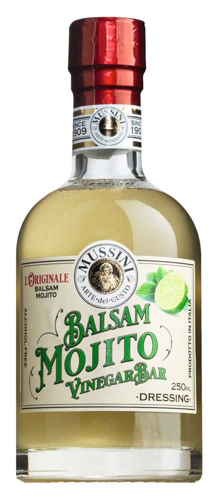 Mojito balsamike, salce uthull balsamike me shije mojito, Mussini - 250 ml - Shishe