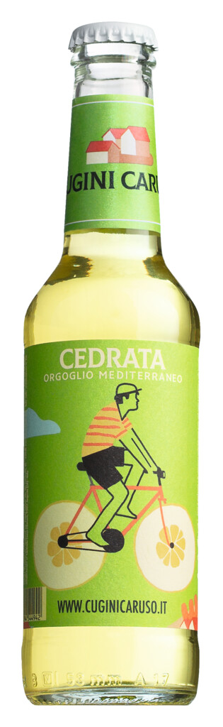 Cedrata, citronova limonada, Cugini Caruso - 0,275 l - Lahev