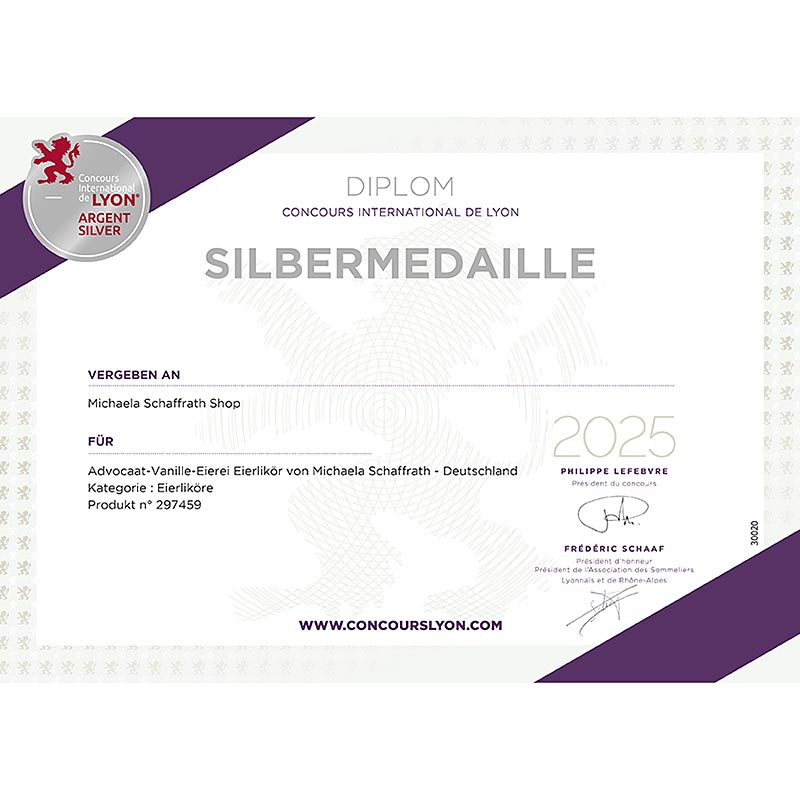 Michaela Schaffrath, vainilla, licor d`ou, 20% vol. - 50 ml - Ampolla