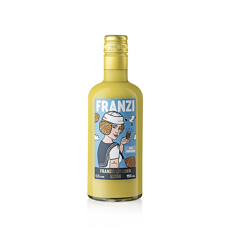 Franzi - Likier Franzbrotchen 15% obj. - 500 ml - Butelka