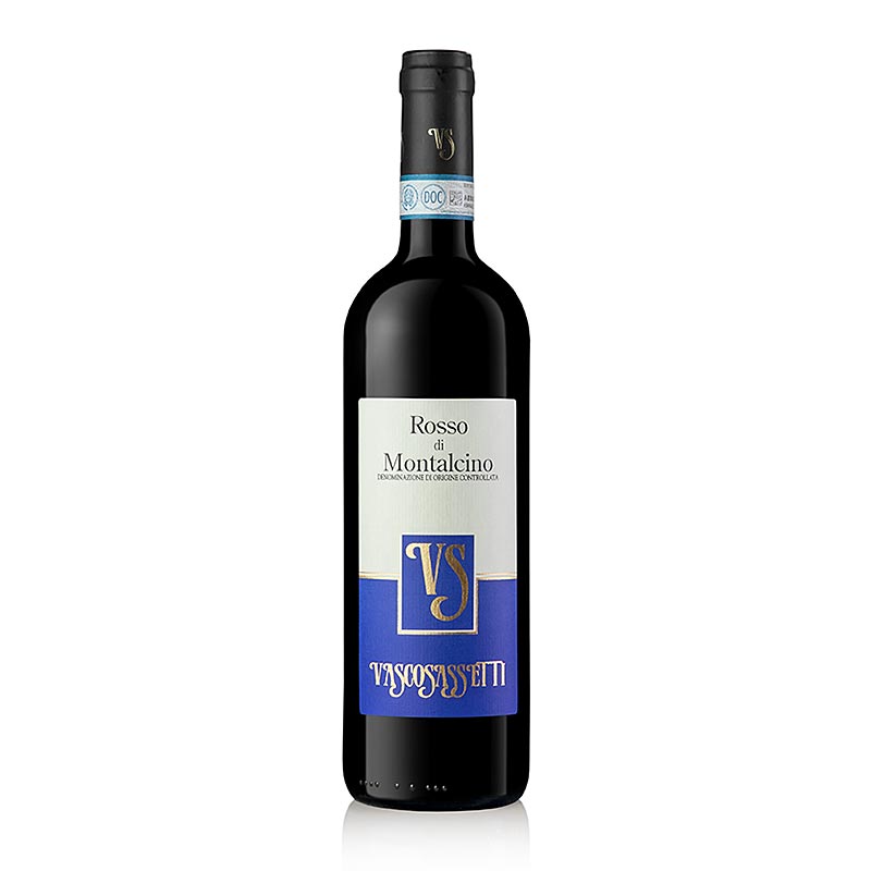 2022 Vin rouge Rosso di Montalcino DOC, sec, 14% vol., Vasco Sassetti - 750 ml - Bouteille