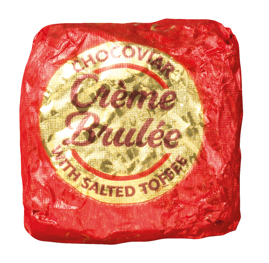 Cubotto Chocoviar Creme Brulee, pralina din ciocolata cu lapte integral cu Creme Brulee, Venchi - 1.000 g - kg