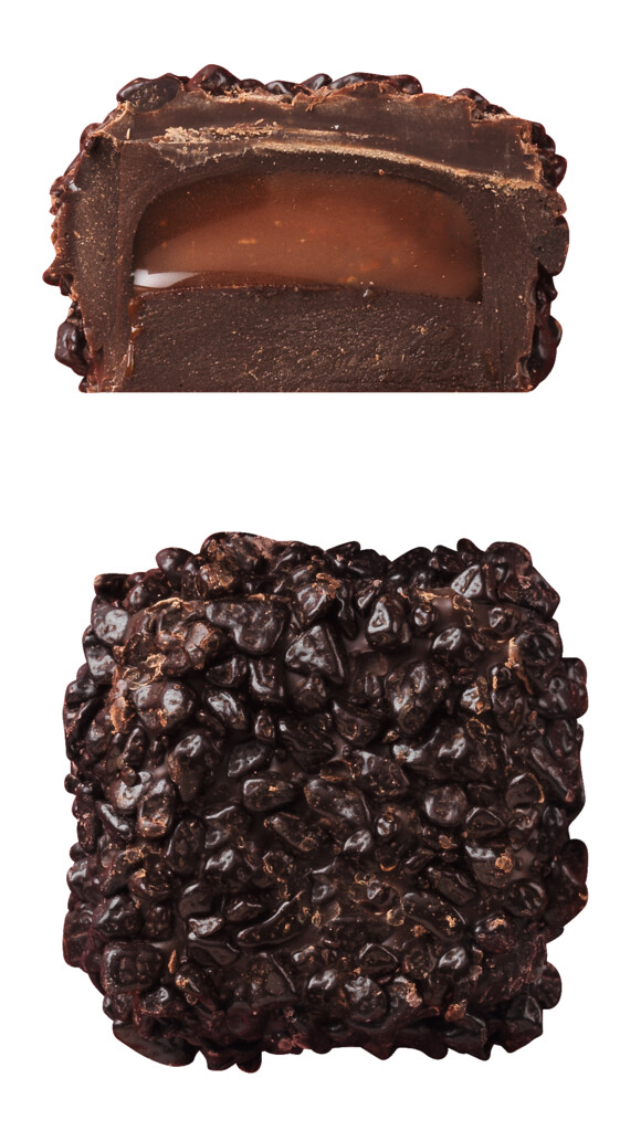 Cubotto Chocoviar Creme Brulee, pralinka z plnotucne mlecne cokolady s Creme Brulee, Venchi - 1000 g - kg