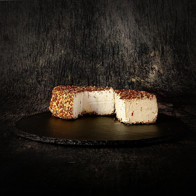 Petit Duc Bruschetta, queso fresco con preparacion de bruschetta, organico - aprox. 700 g - pelicula