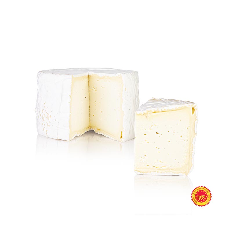 Chaource AOP, francouzsky mekky syr vyrobeny z kravskeho mleka - 500 g - Papir