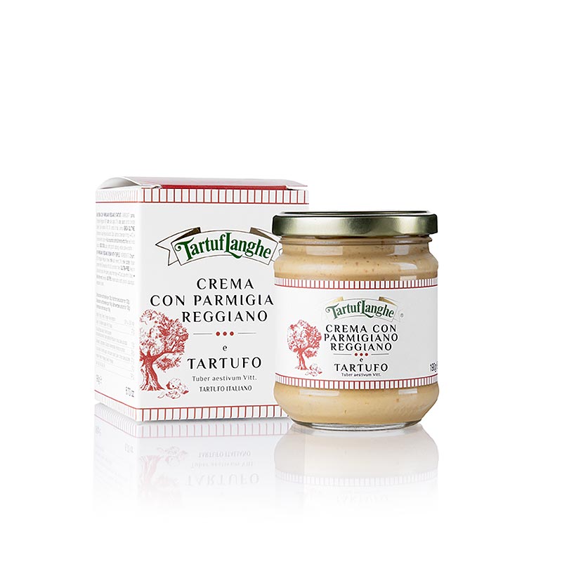 TARTUFLANGHE Crema con Parmigiano Reggiano, umak od parmezana s ljetnim tartufom - 180 g - Staklo