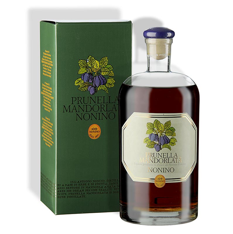Prunella Mandorlata, plum liqueur, 33% vol., Nonino - 700 ml - bottle