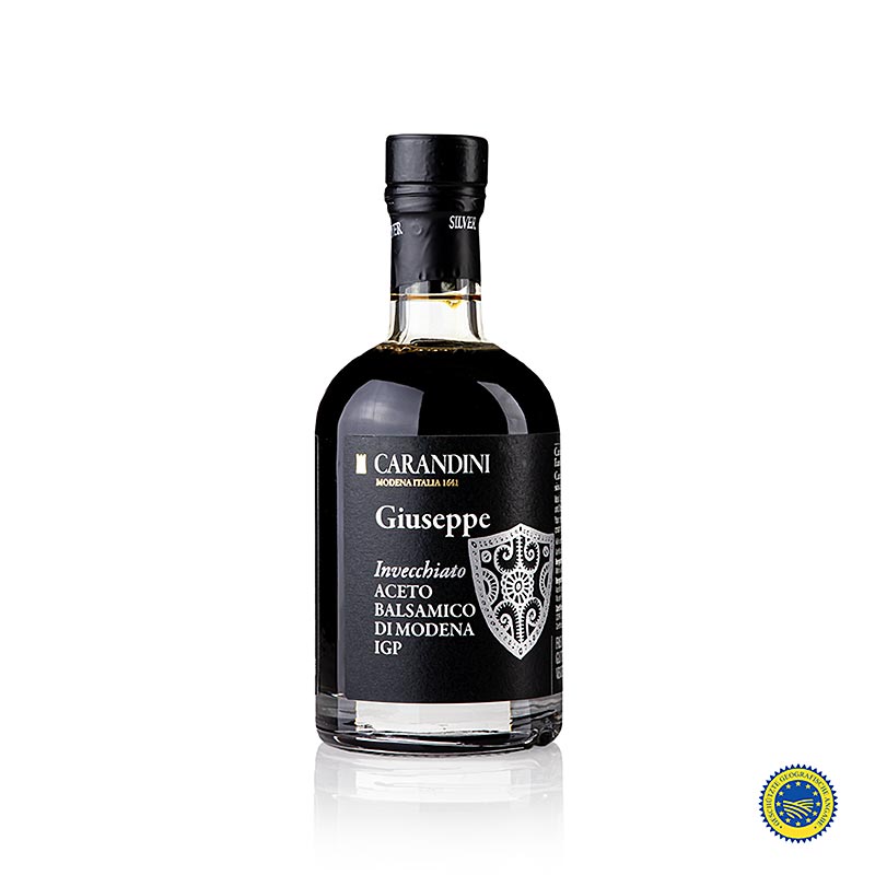 Aceto Balsamico Modena PGI, Giuseppe, invecchiato, Carandini (sunum kutusu) - 250 ml - Karton