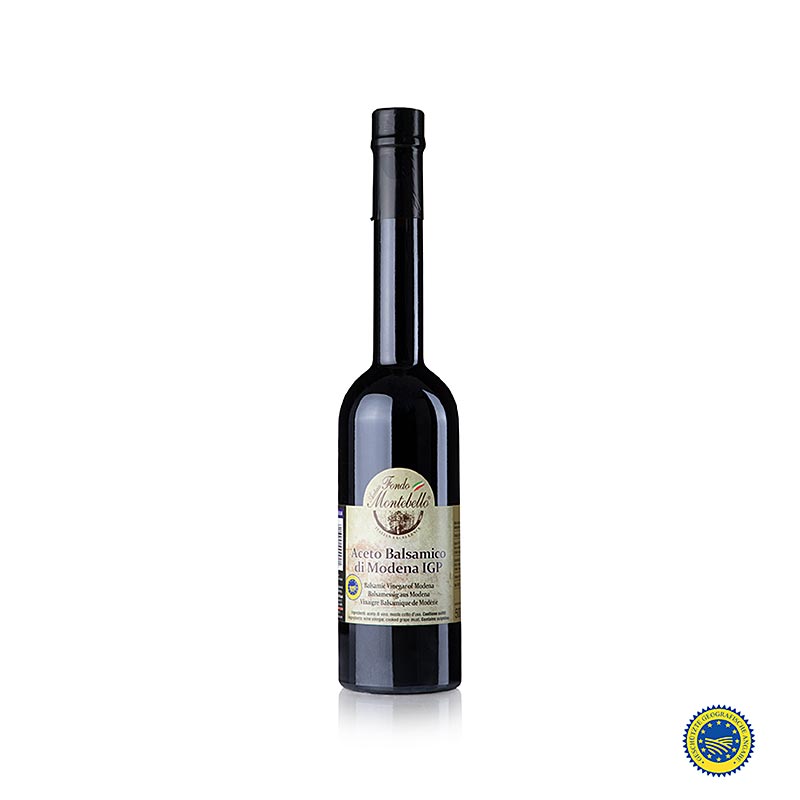 Aceto Balsamico, Fondo Montebello di Modena 4 lata, (AS50) ANTIKA SOLARI RISERVA - 500ml - Butelka