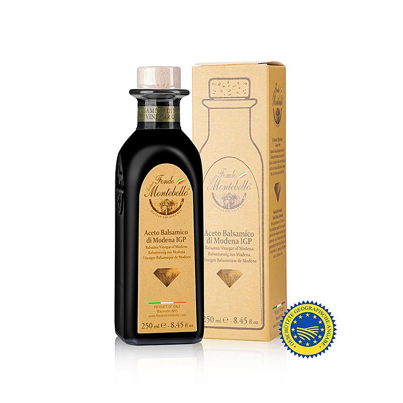 Aceto Balsamico, Fondo Montebello di Modena 13 tahun (FM02) - 250ml - Botol